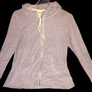 Womans zip up sweatshirt